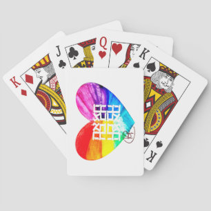 Ahava Love Pride Art Playing Cards