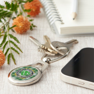 Ahearne Irish Shield Personalised Key Rings