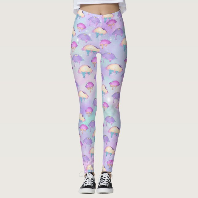 Ahegao pastel leggings (Front)