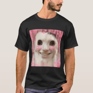 Ahh Cat Meme Dank Cursed Weirore Funny Dank Meme  T-Shirt