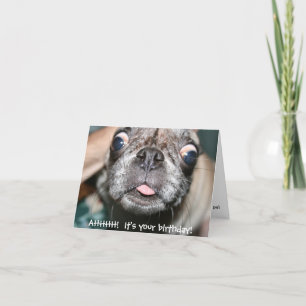 AHHHH! It's your birthday! Birthday Card