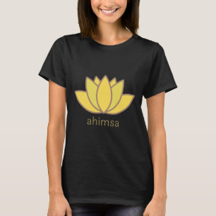 Ahimsa Lotus 3 T-Shirt