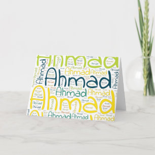 Ahmad Card