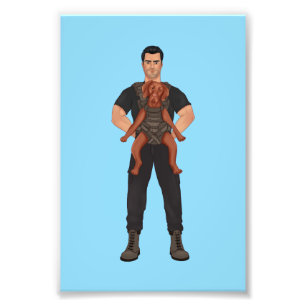 Ahmed and Nemi wall art