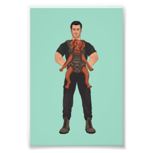 Ahmed and Nemi wall art