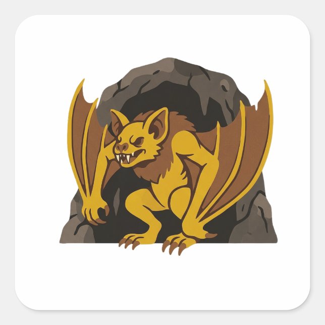 Ahool Square Sticker (Front)