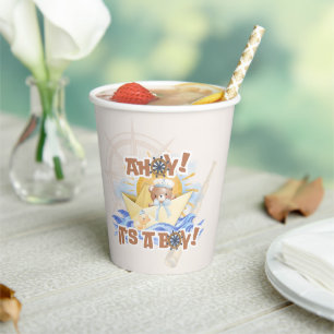 Ahoy! Baby Boy Shower Paper Cups
