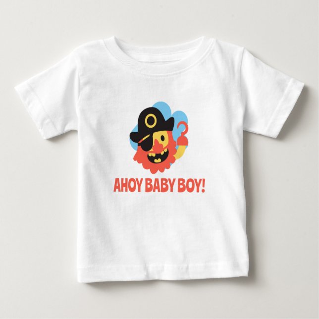 Ahoy Baby Boy T-Shirt (Front)