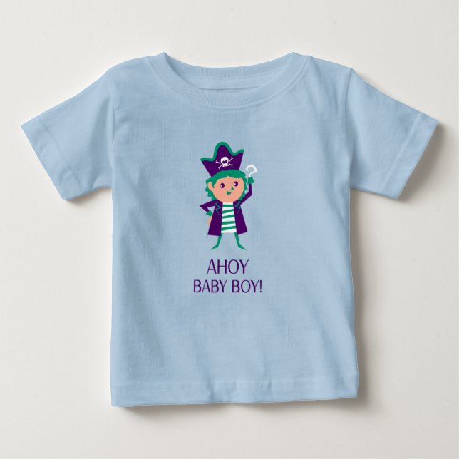 Ahoy Baby Boy T-Shirt (Front)