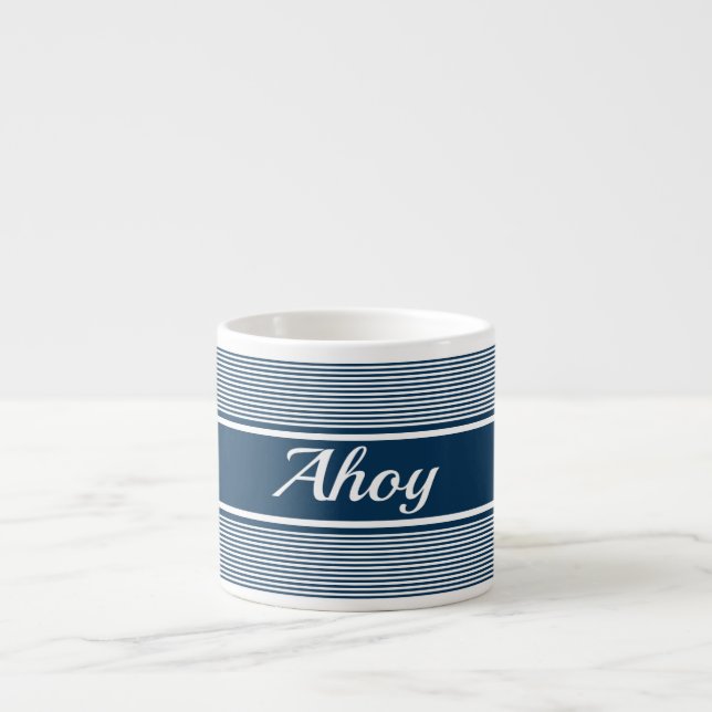 Ahoy Espresso Cup (Front)