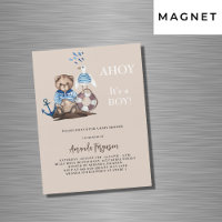 Ahoy it is a boy teddy sailor luxury Baby Shower