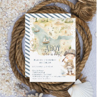 Ahoy It’s A Boy Pirate Adventure Baby Shower