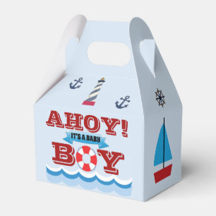Ahoy It's A Baby Boy Favour Box