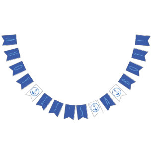 Ahoy It's A Boy Baby Shower Bunting