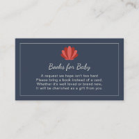 Ahoy It's a Boy Baby Shower Enclosure Card 