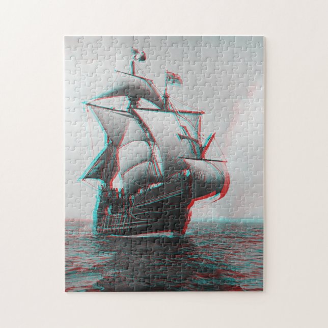 Ahoy, Matey! 3D Puzzle (Vertical)