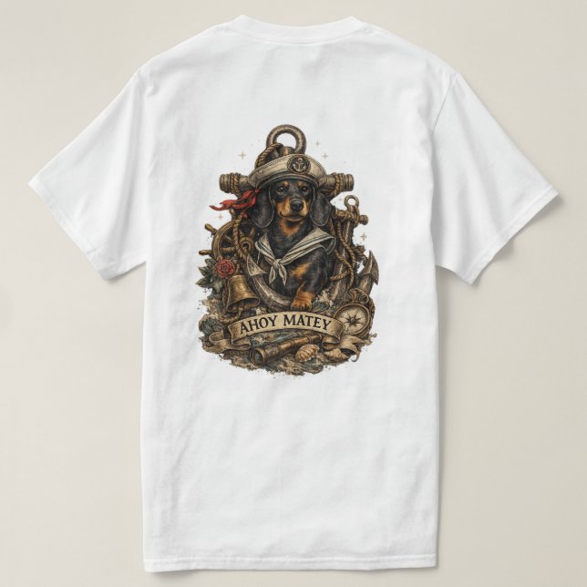 Ahoy Matey T-Shirt (Design Back)