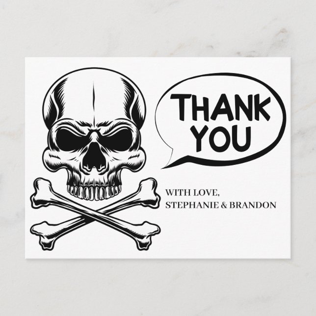 Ahoy Matey! Thank You Postcard (Front)