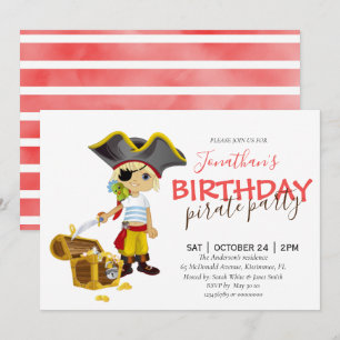 Ahoy Mateys! Join Us for a Pirate Birthday Bash Announcement