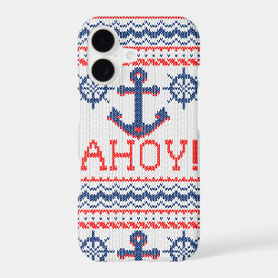 AHOY Nautical Knitting Christmas Jumper Style