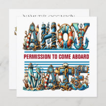 AHOY PERMISSION TO BOARD 