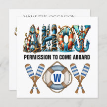 AHOY PERMISSION TO BOARD 