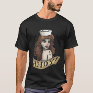 AHOY! Sailor Girl Tee Shirt