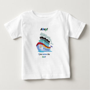 Ahoy Seamna And Cool Vessel  Baby T-Shirt