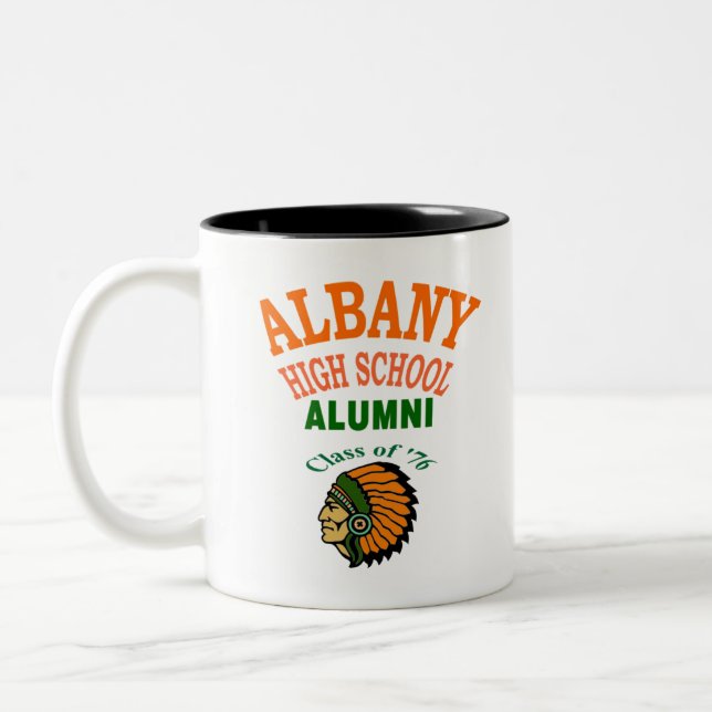 AHS 1976 Alumni Reunion Gear Two-Tone Coffee Mug (Left)