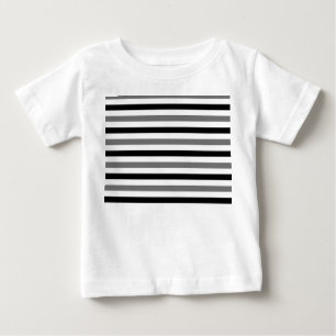 Ahs Black and white stripes design Baby T-Shirt