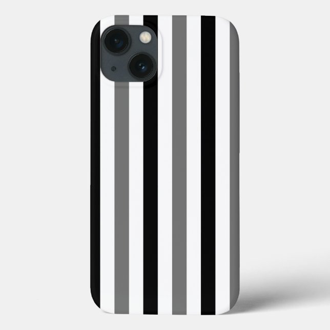 Ahs Black and white stripes design  Case-Mate iPhone Case (Back)