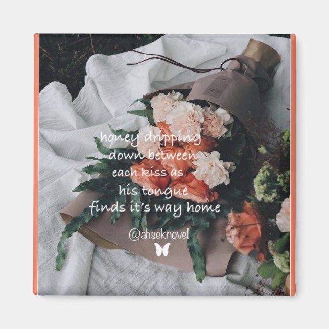 Ahsek Novel Poetry Magnet 2 (Front)