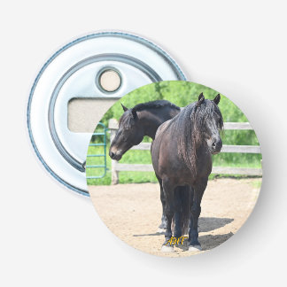 AHT Horse Rescue Sherrif and Goliath Bottle Opener