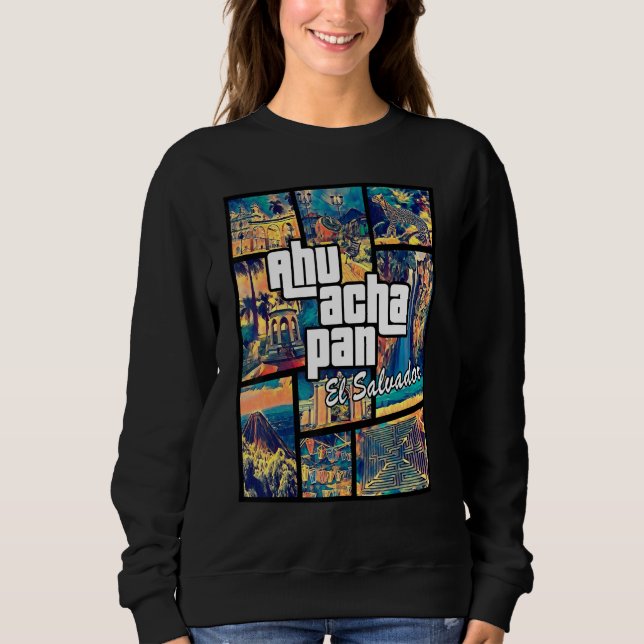 Ahuachapan El Salvador Orgullo Ahuachapanecos Sweatshirt (Front)