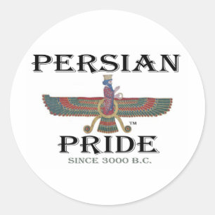Ahura Mazda - Persian Pride Classic Round Sticker