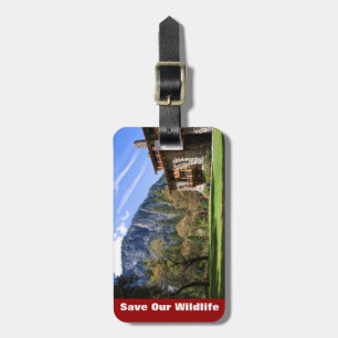 Ahwahnee Luggage Tag