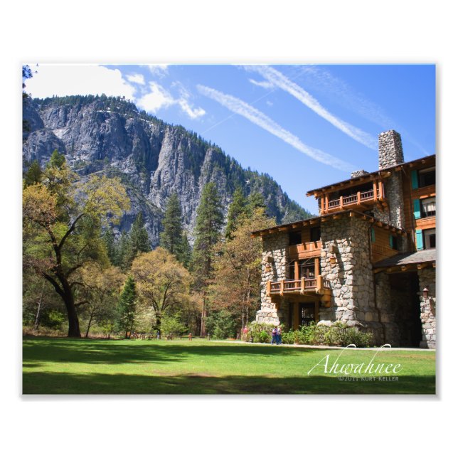 Ahwahnee Photo Print (Front)
