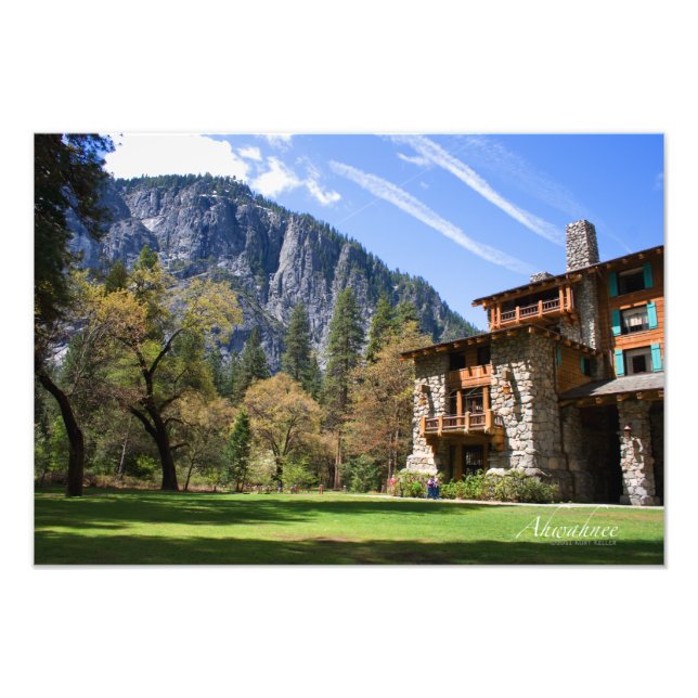 Ahwahnee Photo Print (Front)
