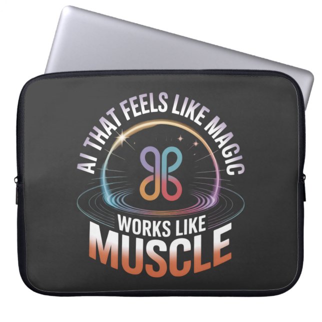 AI Aesthetics Futuristic Technology mens fashion  Laptop Sleeve (Front)
