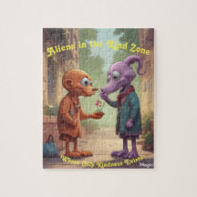 AI Aliens in the Kind Zone Puzzle