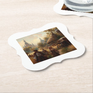 AI Amazingly done Creation Paper Coaster