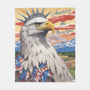 AI America the Beautiful Blanket