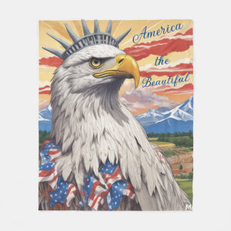 AI America the Beautiful Blanket