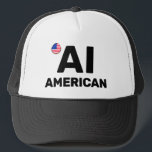 AI American™ Trucker Hat<br><div class="desc">AI American™ Trucker Hats</div>