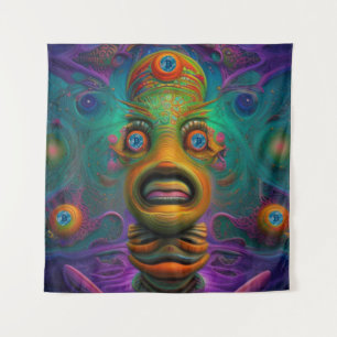 AI Art Bitcoin Crypto NFT Art Tapestry