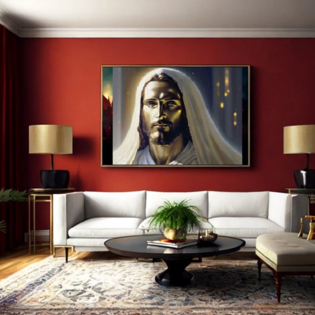 AI art - Jesus Christ  Poster (Creator Uploaded)