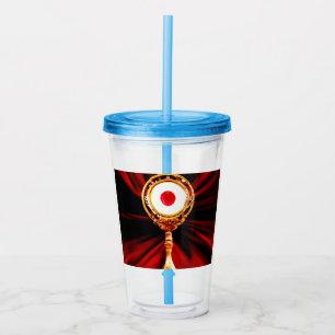 AI Art of A Eucharistic Miracle Acrylic Tumbler