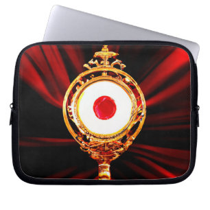AI Art of A Eucharistic Miracle Laptop Sleeve
