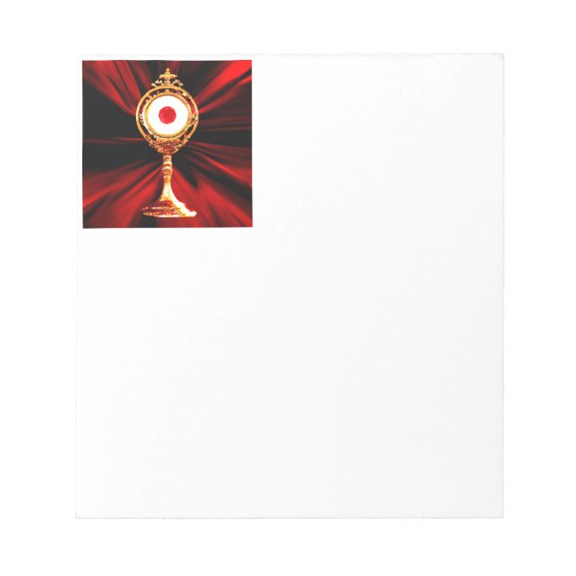 AI Art of A Eucharistic Miracle Notepad (Front)