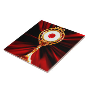 AI Art of A Eucharistic Miracle Tile